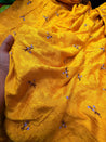 Most Premium Jaquard Cotton Resham Thread WORK (Big WIDTH!!)