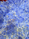 Most Premium Pure Mul Cotton Hakuba Chikankari Printed Fabric (Big WIDTH!!)