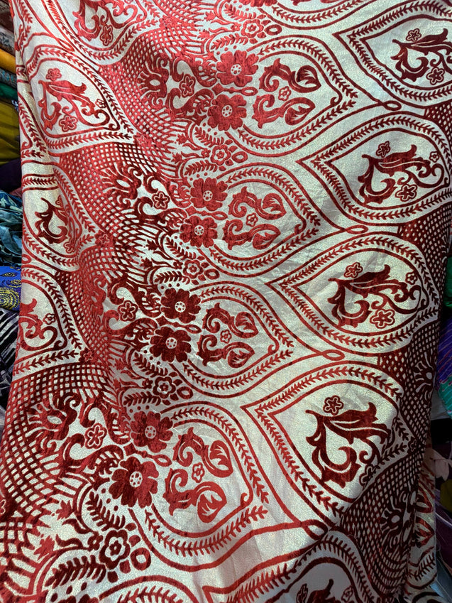 Most Premium Imported Plachi Brasso Velvet