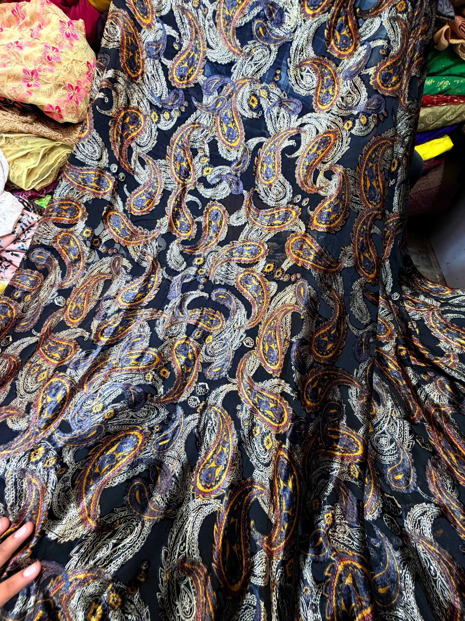 Most Premium Imported Plachi Brasso Velvet