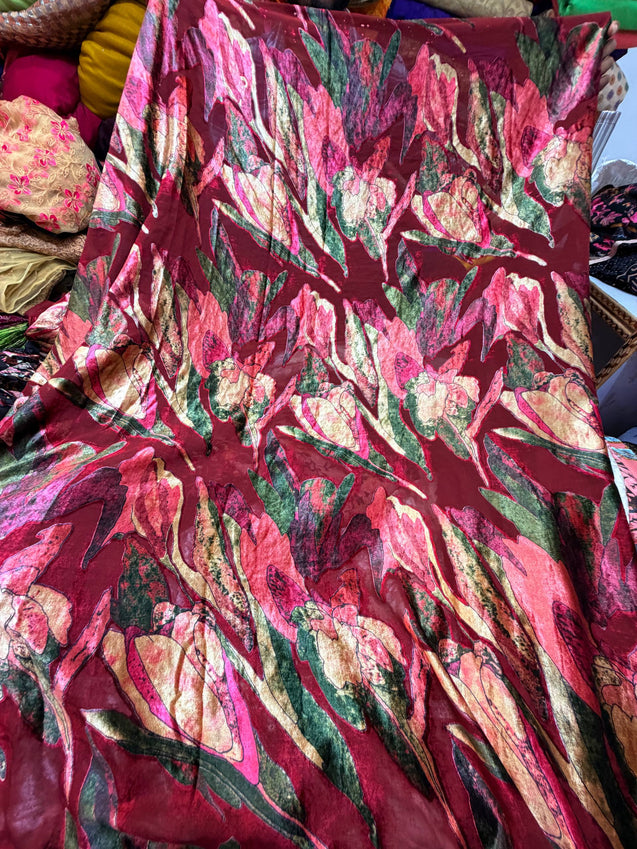 Most Premium Imported Plachi Brasso Velvet
