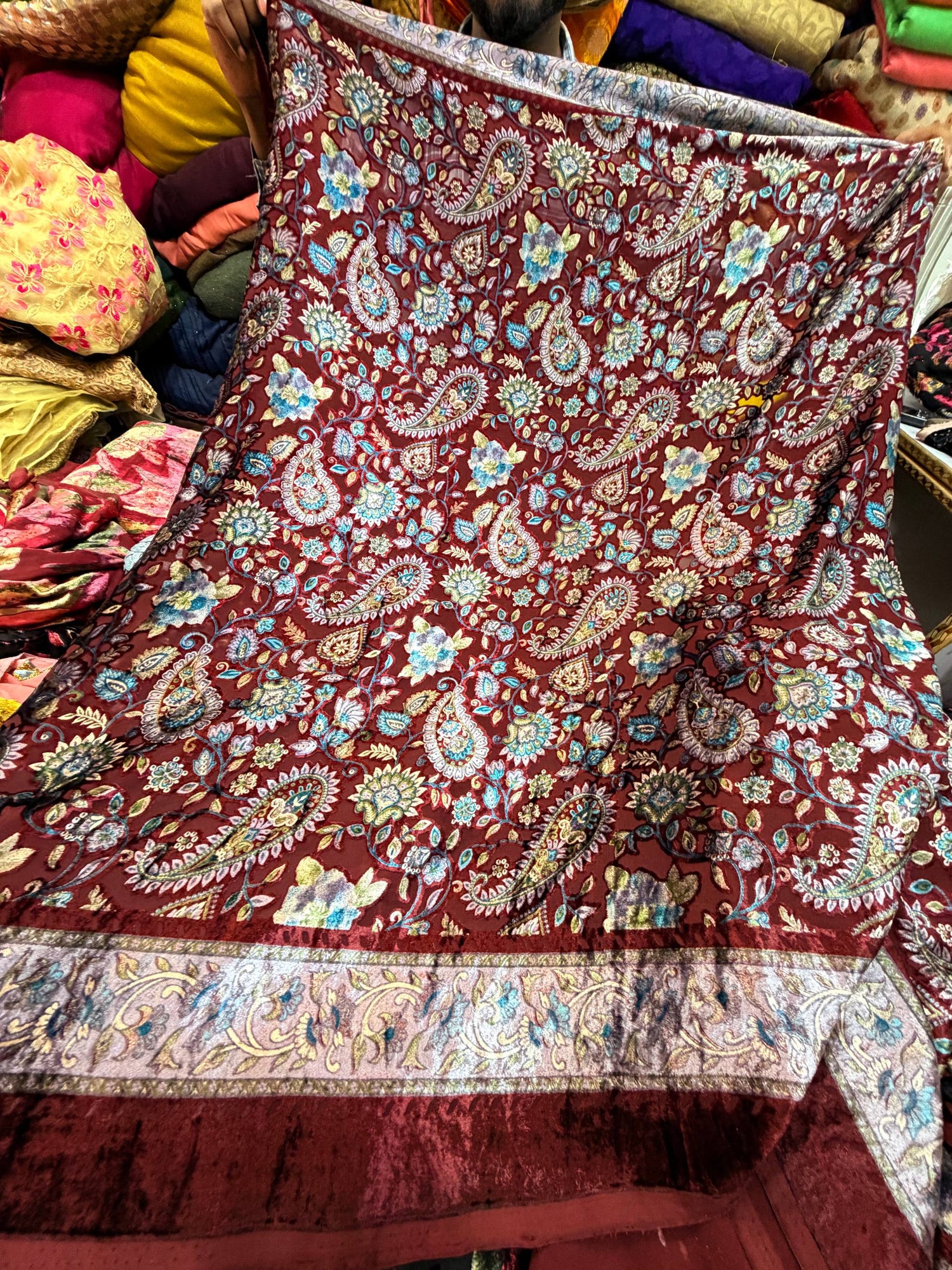 Most Premium Imported Plachi Brasso Velvet