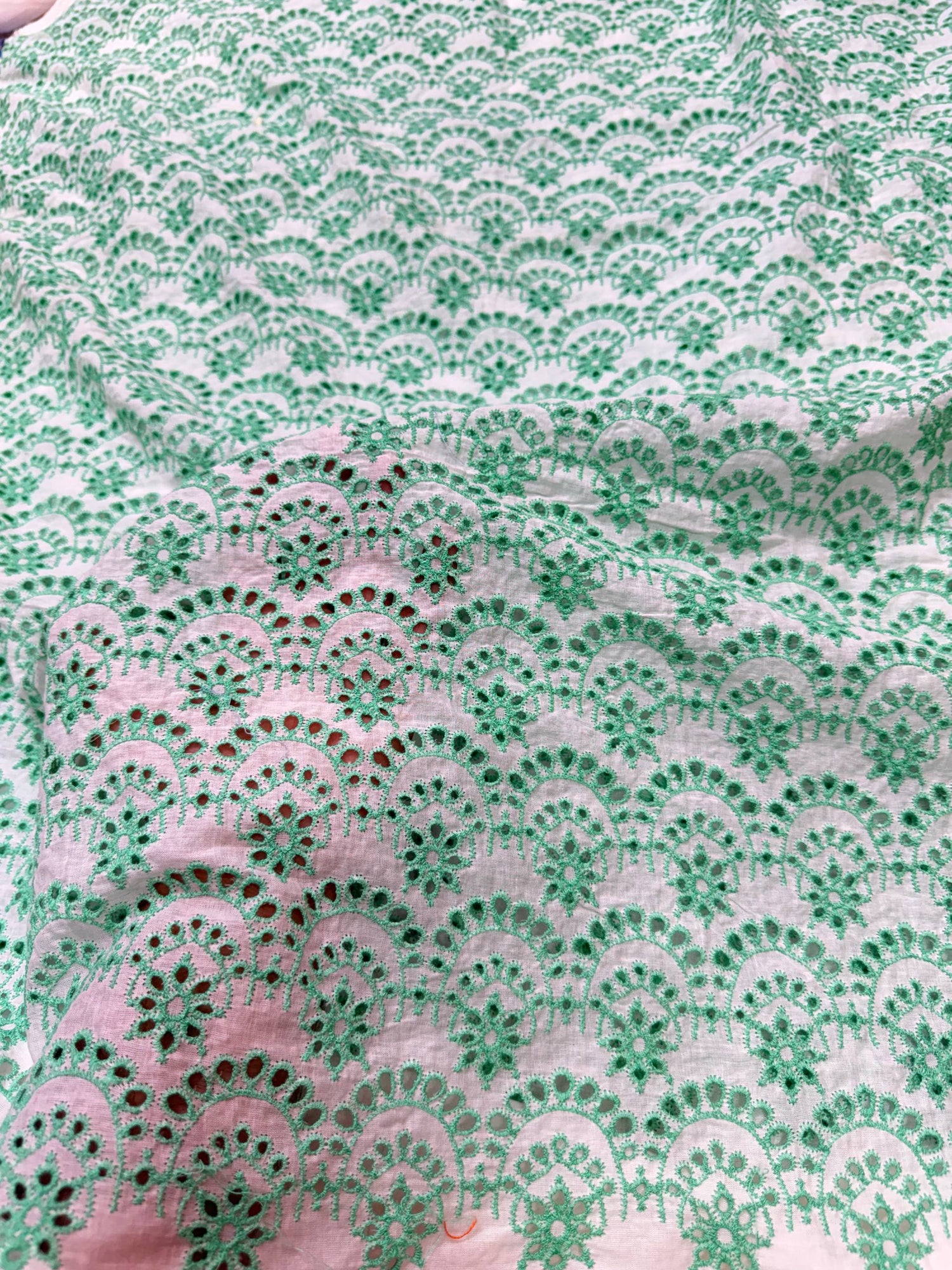 Most Premium Pure Mul Cotton Hakuba Chikankari Fabric