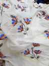 (SALE Prices) Most Premium Pure Cotton Hakuba Chikankari Fabric (Big WIDTH!!)