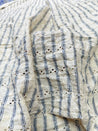 (SALE Prices) Most Premium Pure Cotton Hakuba Chikankari Fabric (Big WIDTH!!)