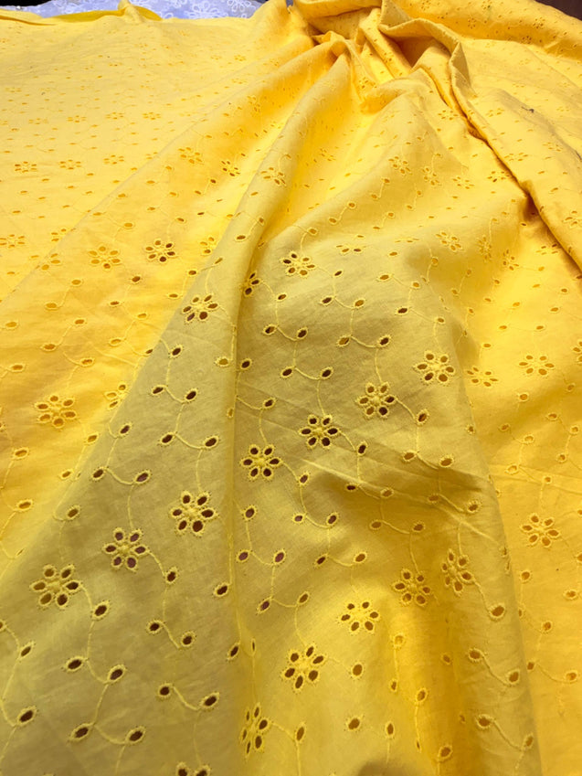 (SALE Prices) Most Premium Pure Cotton Hakuba Chikankari Fabric