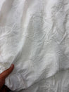 (SALE Prices) Most Premium 3D Dori Work Cotton Fabric (Big WIDTH!!)