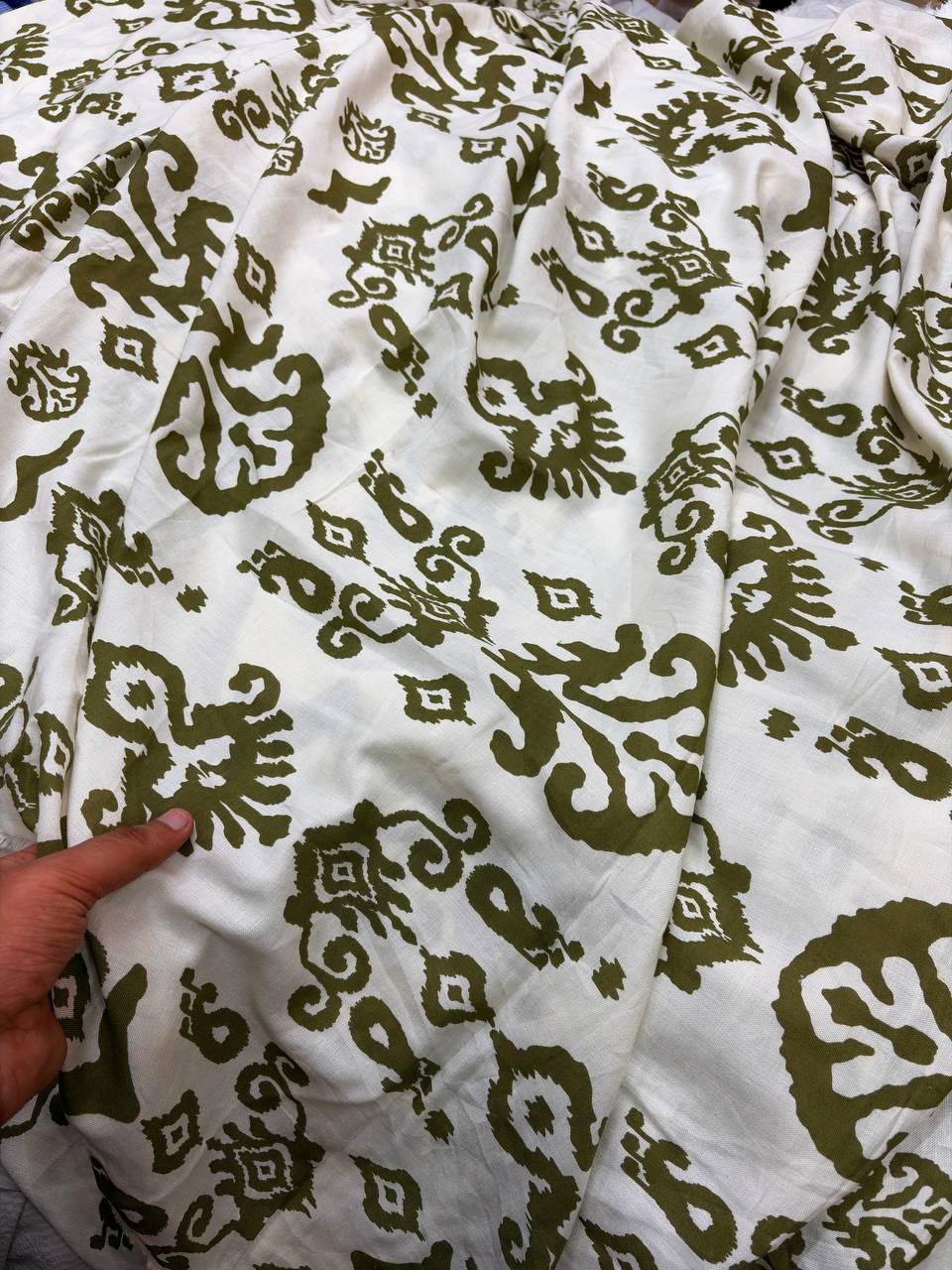 (SALE Prices) Most Premium Linen Cotton Printed (Big WIDTH!!)