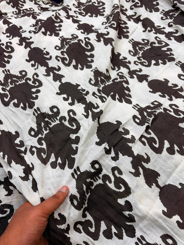 (SALE Prices) Most Premium Linen Cotton Printed (Big WIDTH!!)
