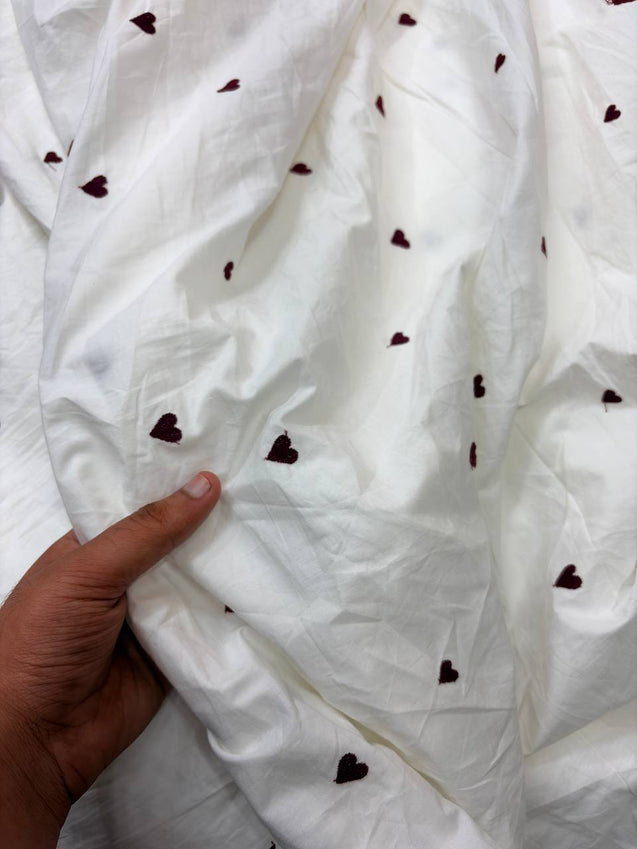 (SALE Prices) Most Premium Heart Design Cotton (Big WIDTH!!)