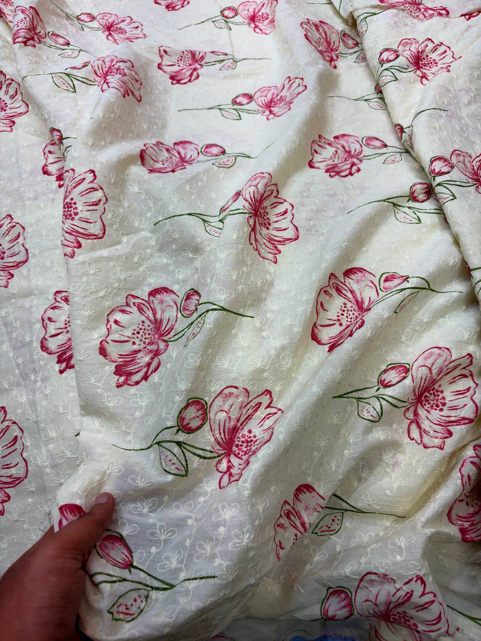 (SALE Prices) Most Premium Hakuba Chikankari Printed (Big WIDTH!!)