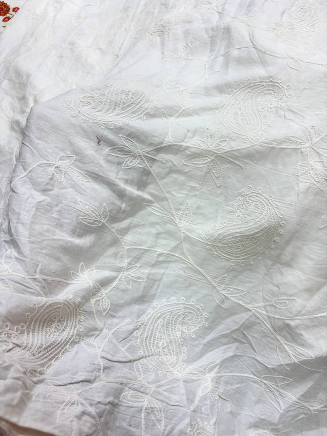 (SALE Prices) Most Premium Pure Cotton Lakhnawi FABRIC (Big WIDTH!!) (Dyeable Also)