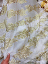 (SALE Prices) Most Premium Fine Zari Weaving On Pure Georgette FABRIC