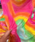 Most Premium Pure Chiffon Chinon FABRIC With Digital PRINTED