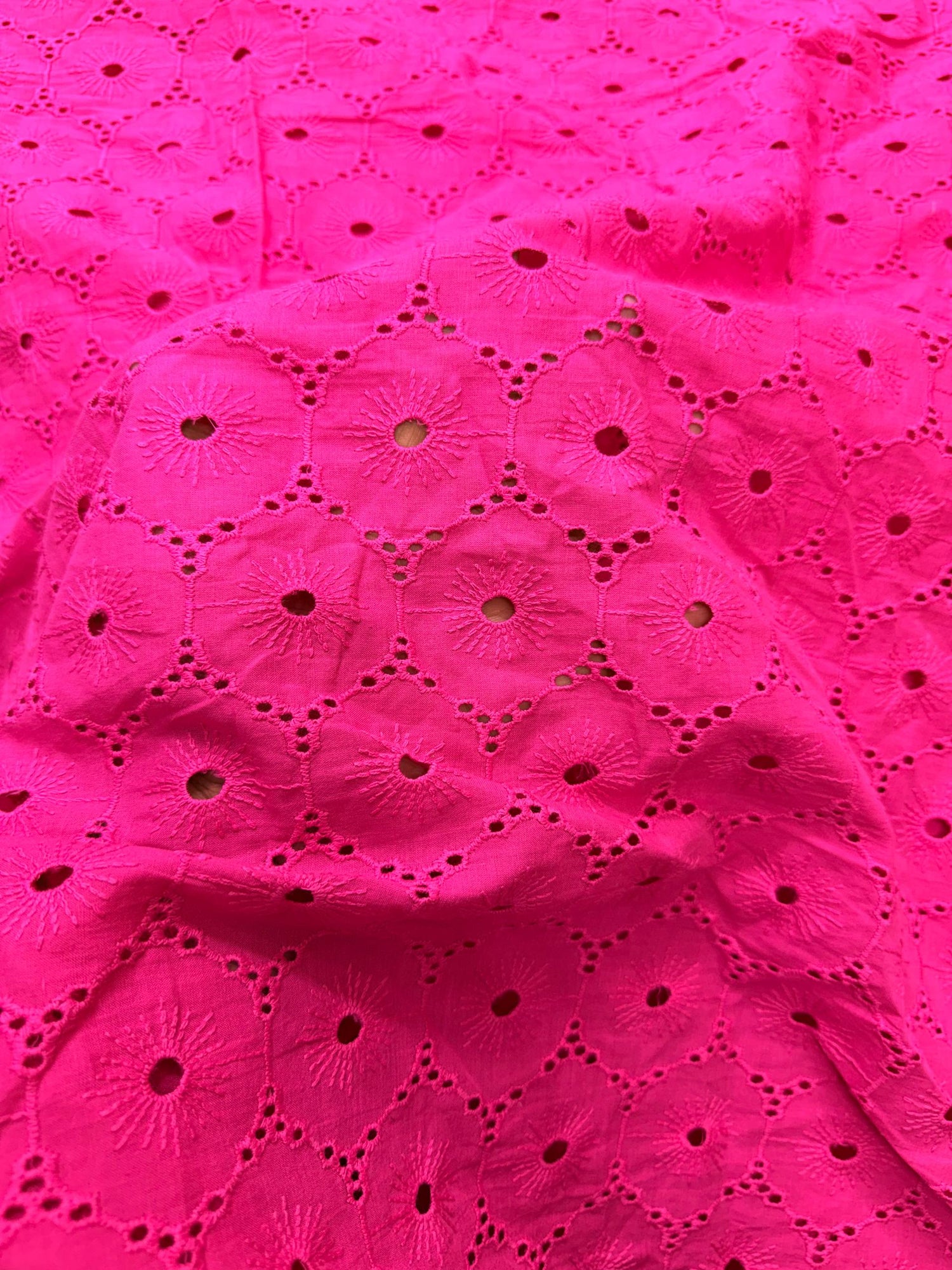 Most Premium Pure Cotton Hakuba Chikankari Fabric (Big WIDTH!!)