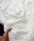 Premium Fine 3D Dori Work With Chikan On Pure  Cotton FABRIC (Big WIDTH!!)  (Dyeable Also)