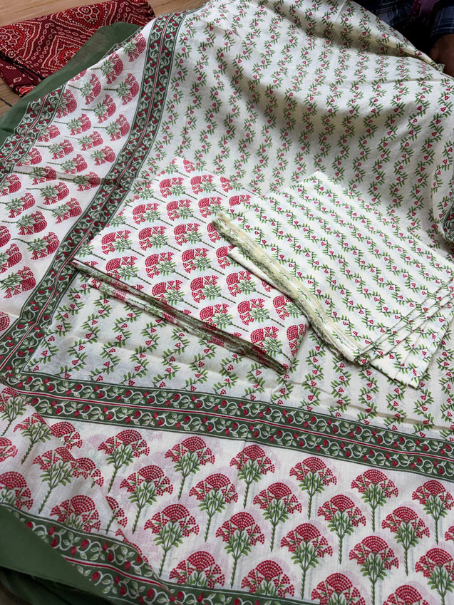 Premium BRANDED Pure Cotton PRINTED Suits (Complete Suit With Dupatta)