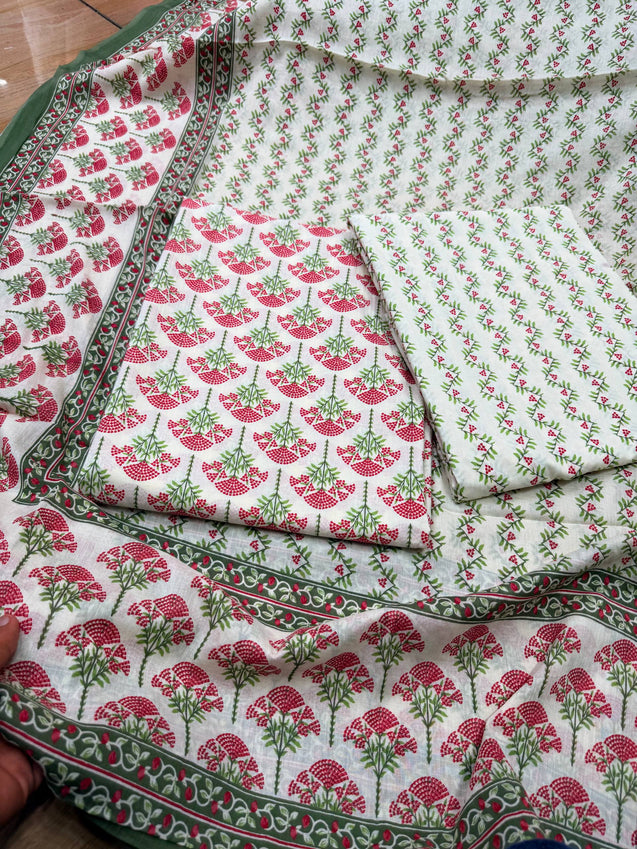 Premium BRANDED Pure Cotton PRINTED Suits (Complete Suit With Dupatta)