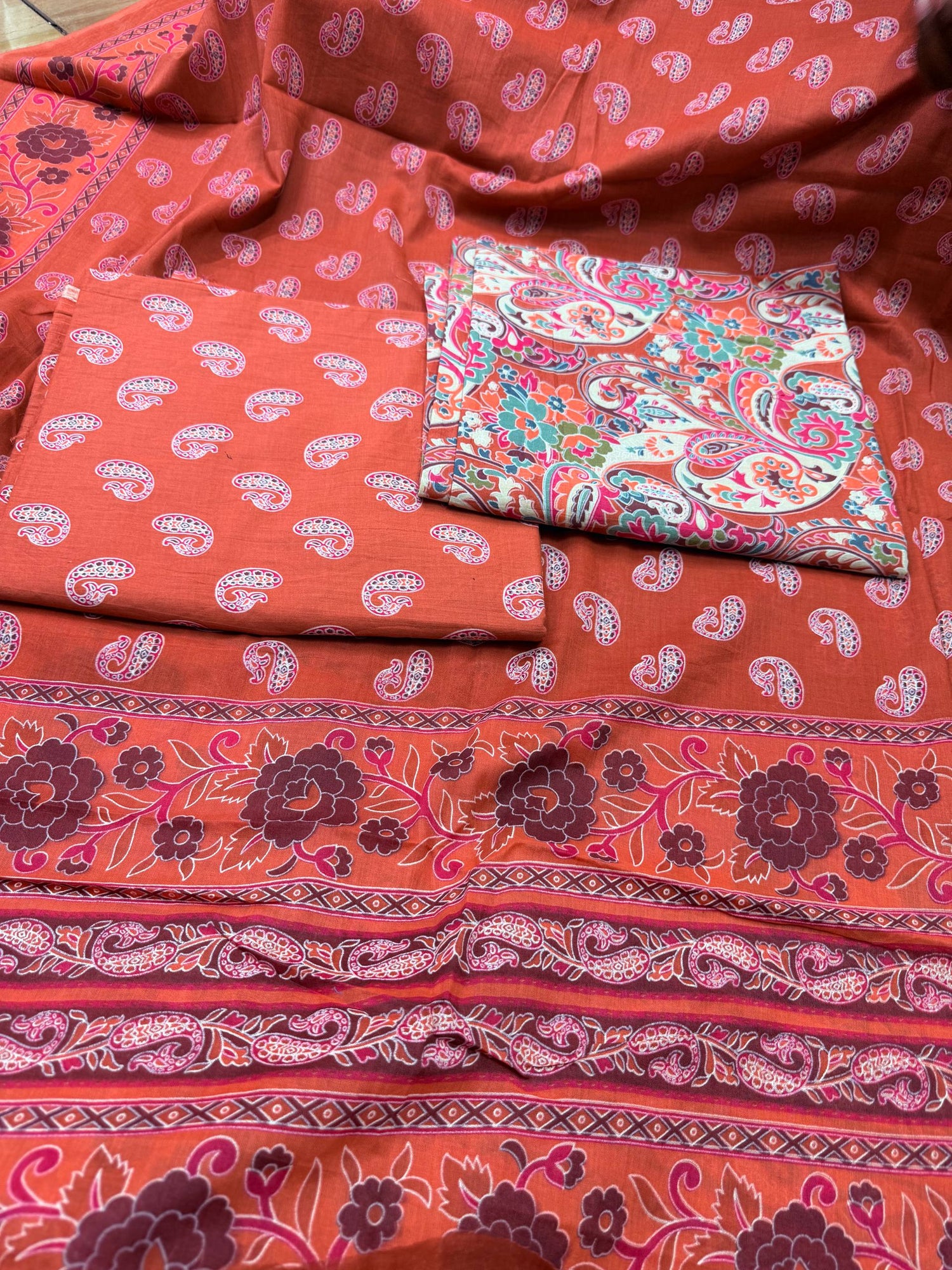 Premium BRANDED Pure Cotton PRINTED Suits (Complete Suit With Dupatta)