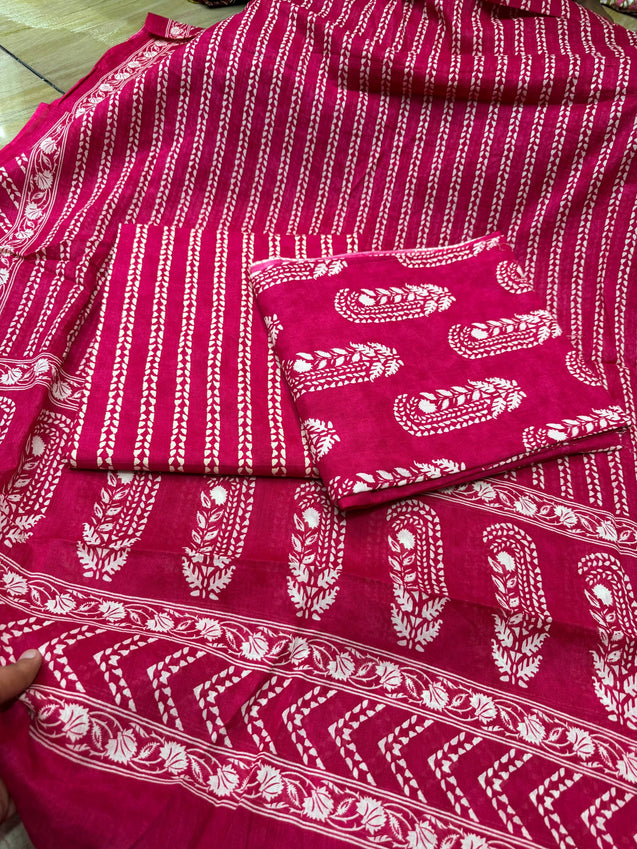 Premium BRANDED Pure Cotton PRINTED Suits (Complete Suit With Dupatta)
