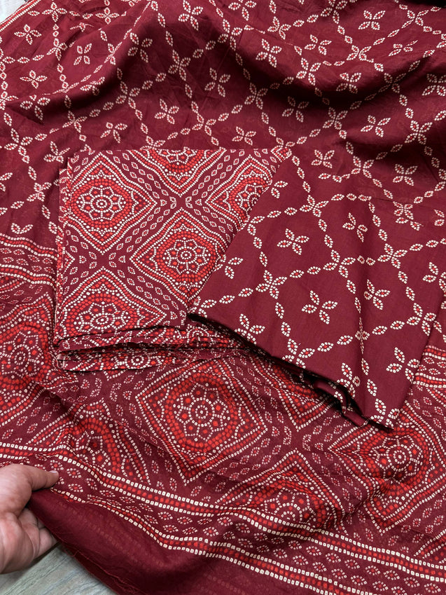 Premium BRANDED Pure Cotton PRINTED Suits (Complete Suit With Dupatta)