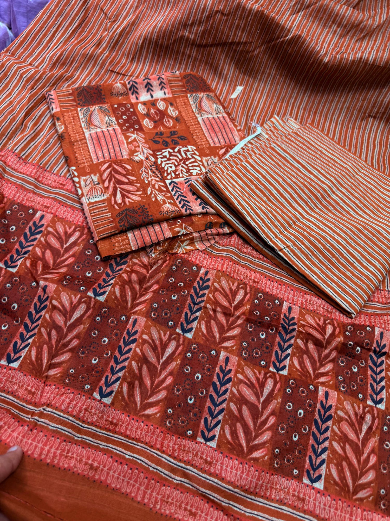 Premium BRANDED Pure Cotton PRINTED Suits (Complete Suit With Dupatta)