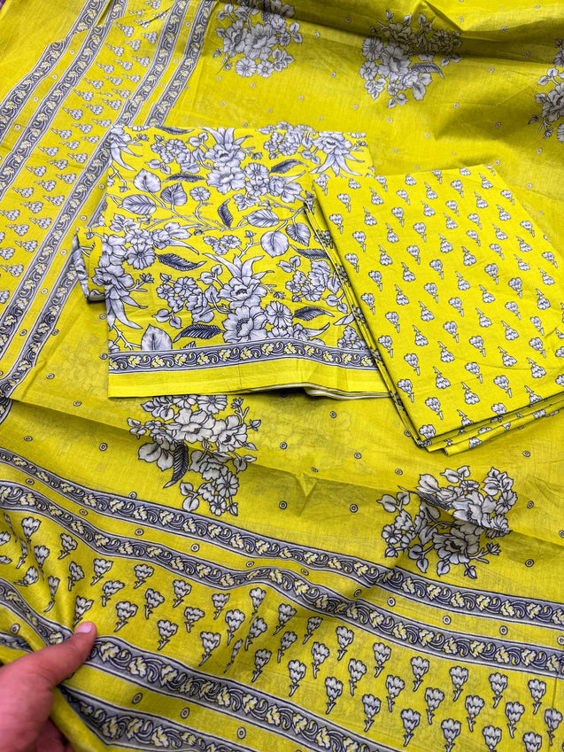 Premium BRANDED Pure Cotton PRINTED Suits (Complete Suit With Dupatta)