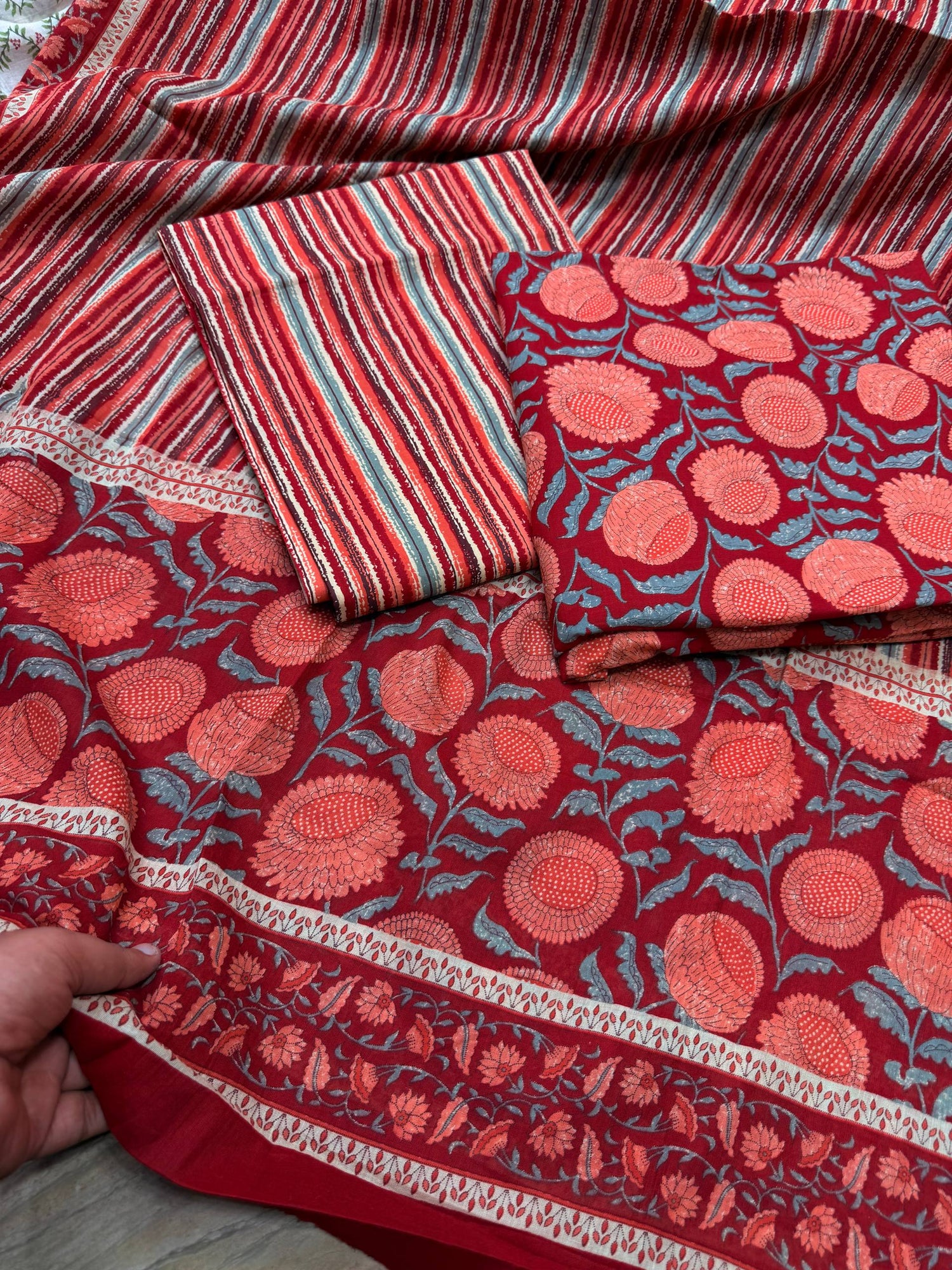 Premium BRANDED Pure Cotton PRINTED Suits (Complete Suit With Dupatta)