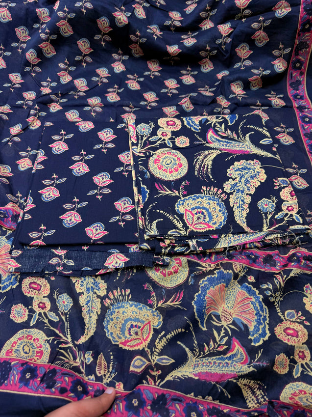 Premium BRANDED Pure Cotton PRINTED Suits (Complete Suit With Dupatta)