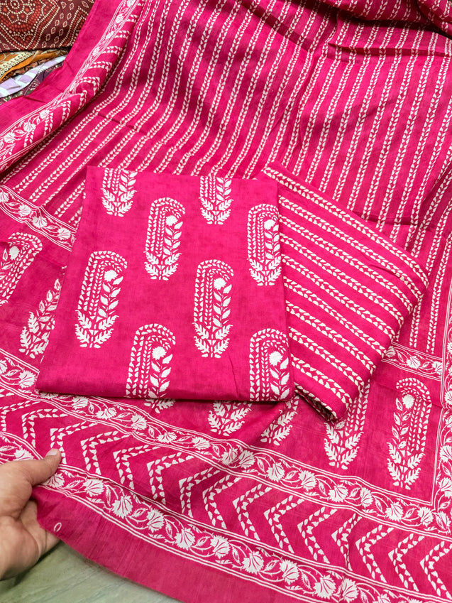 Premium BRANDED Pure Cotton PRINTED Suits (Complete Suit With Dupatta)