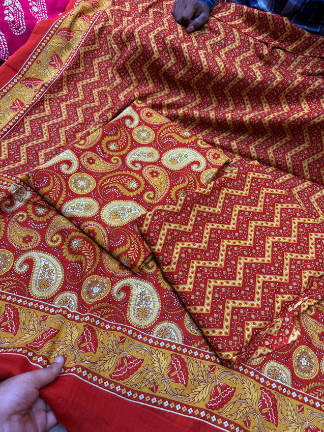 Premium BRANDED Pure Cotton PRINTED Suits (Complete Suit With Dupatta)