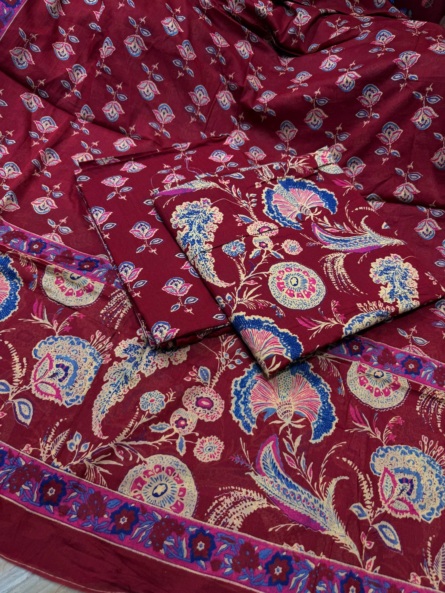 Premium BRANDED Pure Cotton PRINTED Suits (Complete Suit With Dupatta)