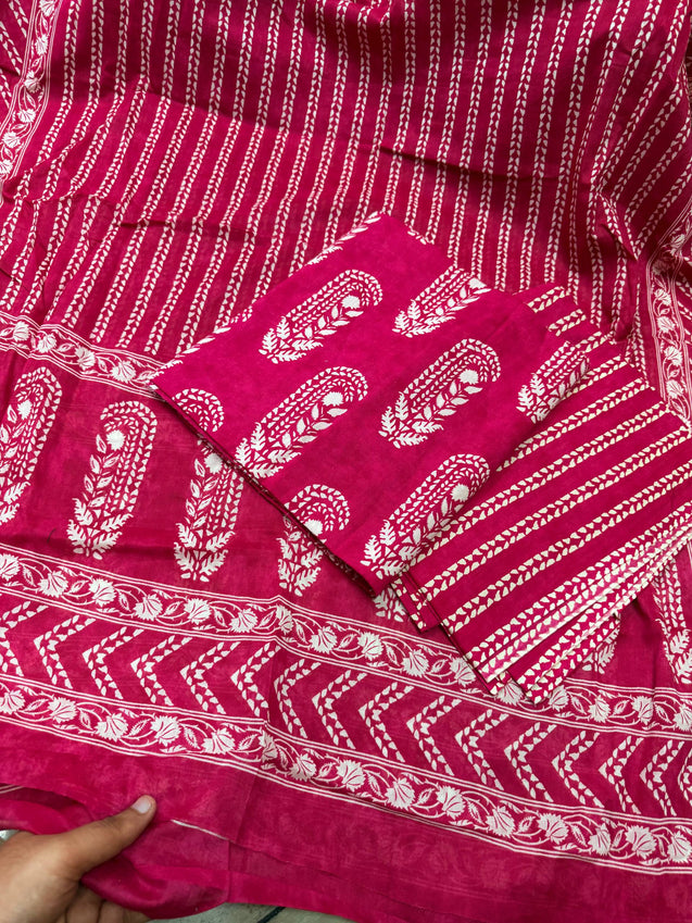 Premium BRANDED Pure Cotton PRINTED Suits (Complete Suit With Dupatta)