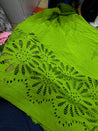 (SALE Prices) Pure Cotton Hakuba Chikankari  (Big WIDTH!!)