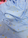 (SALE Prices) Pure Cotton Hakuba Chikankari  (Big WIDTH!!)