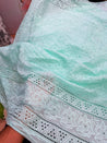 (SALE Prices) Pure Cotton Hakuba Chikankari  (Big WIDTH!!)