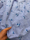 (SALE Prices) Pure Cotton Hakuba Chikankari  (Big WIDTH!!)