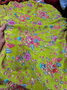 Most Premium Celebrity Designer Position Print Natural Pure CREPE FABRIC