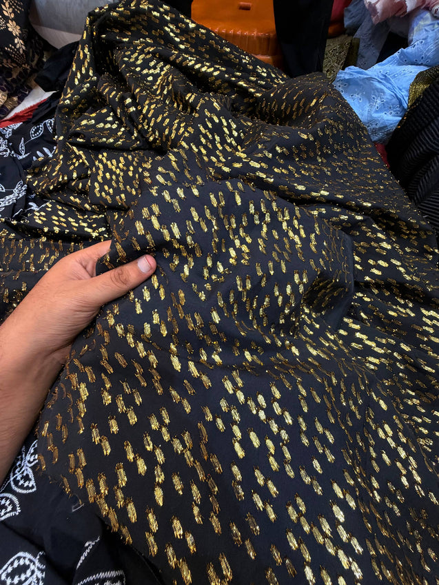 Most Premium Pure Armani Banarasi Zari FABRIC (Big WIDTH!!)