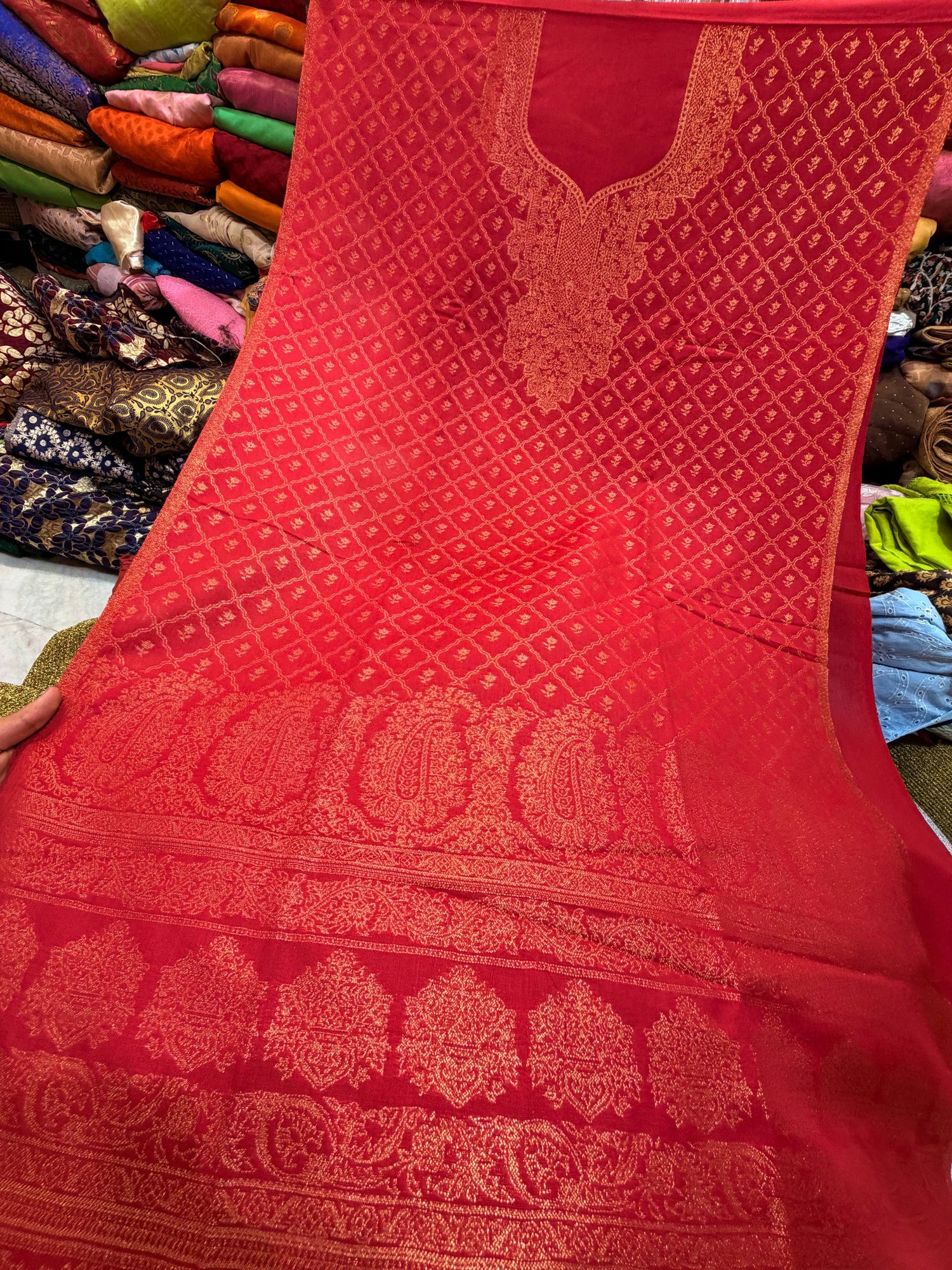 Premium Pure Pashmina Suit Set With Dupatta