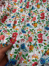 Most Premium Pure Cotton Chikankari Printed & Sequin Fabric (Big WIDTH!!)