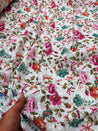 Most Premium Pure Cotton Chikankari Printed & Sequin Fabric (Big WIDTH!!)