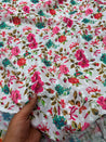 Most Premium Pure Cotton Chikankari Printed & Sequin Fabric (Big WIDTH!!)