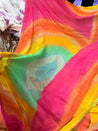 Most Premium Pure Chiffon Chinon FABRIC With Digital PRINTED