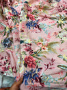 Most Premium BRANDED Pure LINEN Cotton PRINTED FABRIC (Big WIDTH!!)