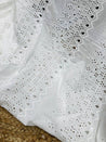 Cut Piece SALE- Premium Designer HAKUBA CHIKANKARI FABRICS IN SALE - Cut SIZE (2.50) METER