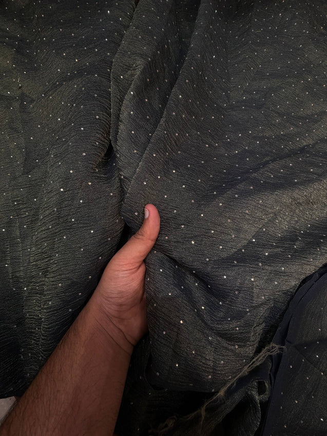 Premium Salsa Organza Seroski SILK FABRIC