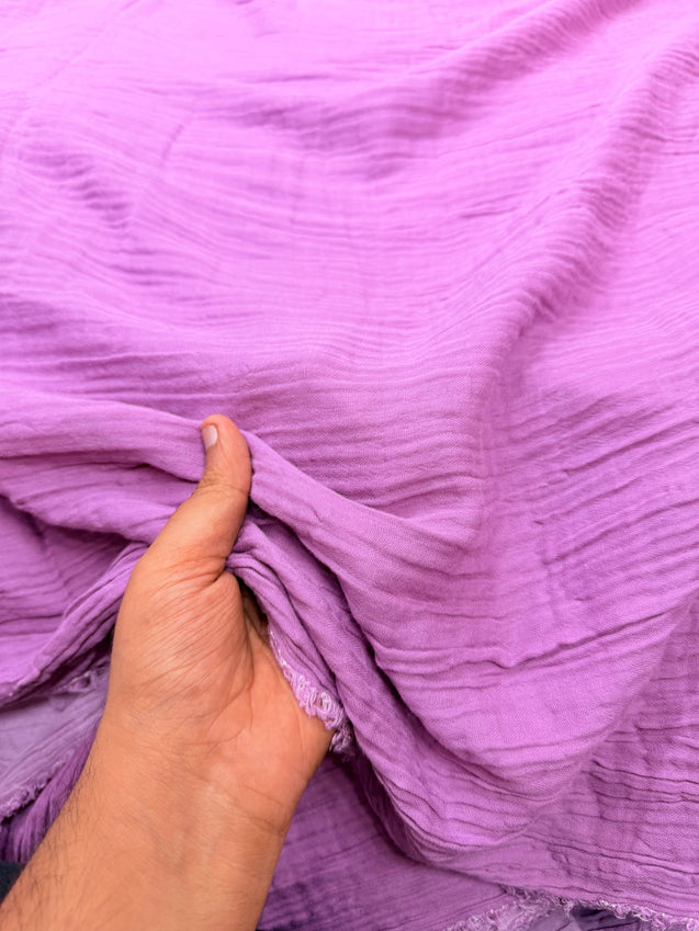 Plain Double Cloth Cotton FABRIC (Big WIDTH!!)