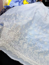 Most Premium Pure Fine Thread Embroidery On Cotton FABRIC (Big WIDTH!!)