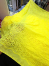 Most Premium Pure Cotton Hakuba Chikankari Fabric (Big WIDTH!!)